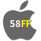 Aplicativo 58FF para iOS